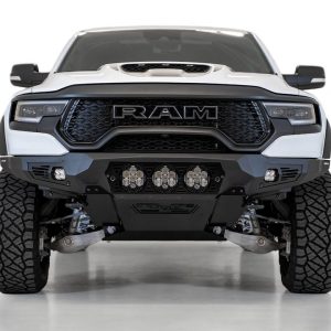 A.desert Des Bumper, Bomber, One Piece Design, Direct-Fit, Mounting Hardware Included, Without Grille Guard, Without Winch Mount – F620014100103