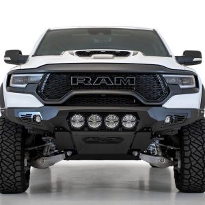 A.desert Des Bumper, Bomber, One Piece Design, Direct-Fit, Mounting Hardware Included, Without Grille Guard, Without Winch Mount – F620014110103