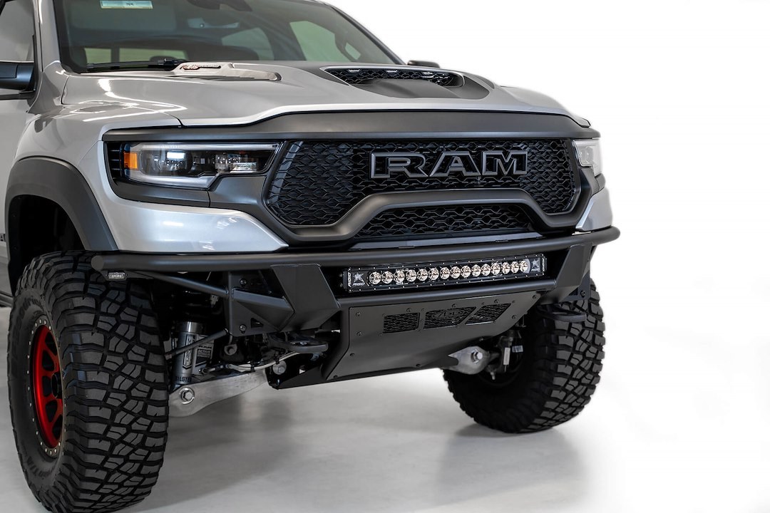 A.desert Des Bumper, Add Pro, One Piece Design, Direct-Fit, Mounting Hardware Included, Without Grille Guard, Without Winch Mount – F620162160103