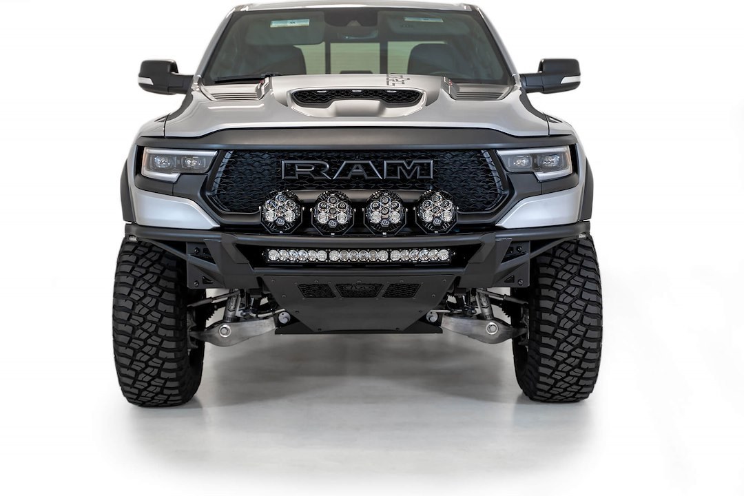 A.desert Des Bumper, Add Pro, One Piece Design, Direct-Fit, Mounting Hardware Included, Without Grille Guard, Without Winch Mount – F620162160103