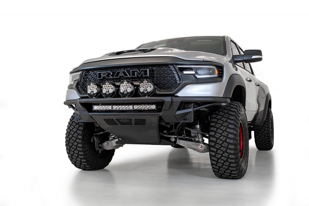 A.desert Des Bumper, Add Pro, One Piece Design, Direct-Fit, Mounting Hardware Included, Without Grille Guard, Without Winch Mount – F620162160103