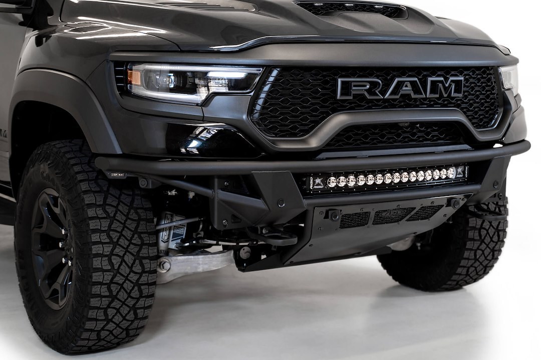 A.desert Des Bumper, Add Pro, One Piece Design, Direct-Fit, Mounting Hardware Included, Without Grille Guard, Without Winch Mount – F628102160103