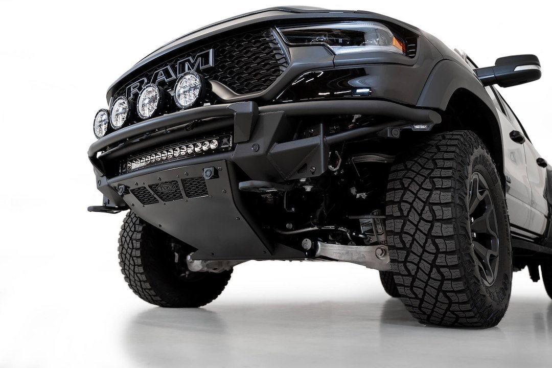 A.desert Des Bumper, Add Pro, One Piece Design, Direct-Fit, Mounting Hardware Included, Without Grille Guard, Without Winch Mount – F628102160103