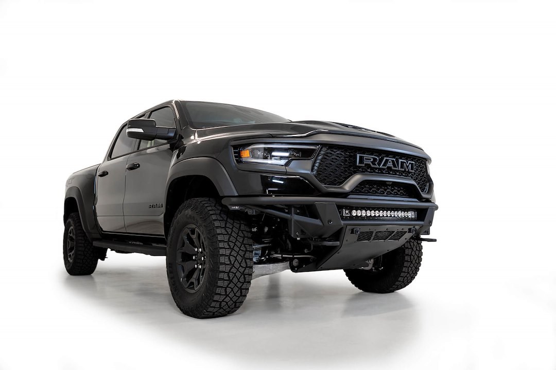 A.desert Des Bumper, Add Pro, One Piece Design, Direct-Fit, Mounting Hardware Included, Without Grille Guard, Without Winch Mount – F628102160103