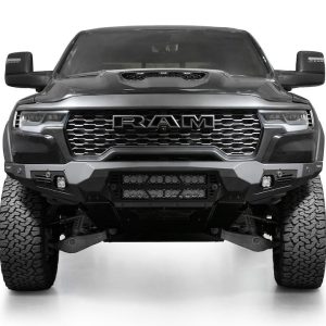 A.desert Des Bumper, Bomber, One Piece Design, Direct-Fit, Mounting Hardware Included, Without Grille Guard, Without Winch Mount – F630012140103