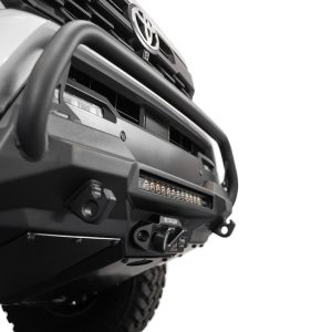 A.desert Des Bumper, Stealth, One Piece Design, Direct-Fit, Center Section, Mounting Hardware Included, With Bull Bar – F6703512601NA
