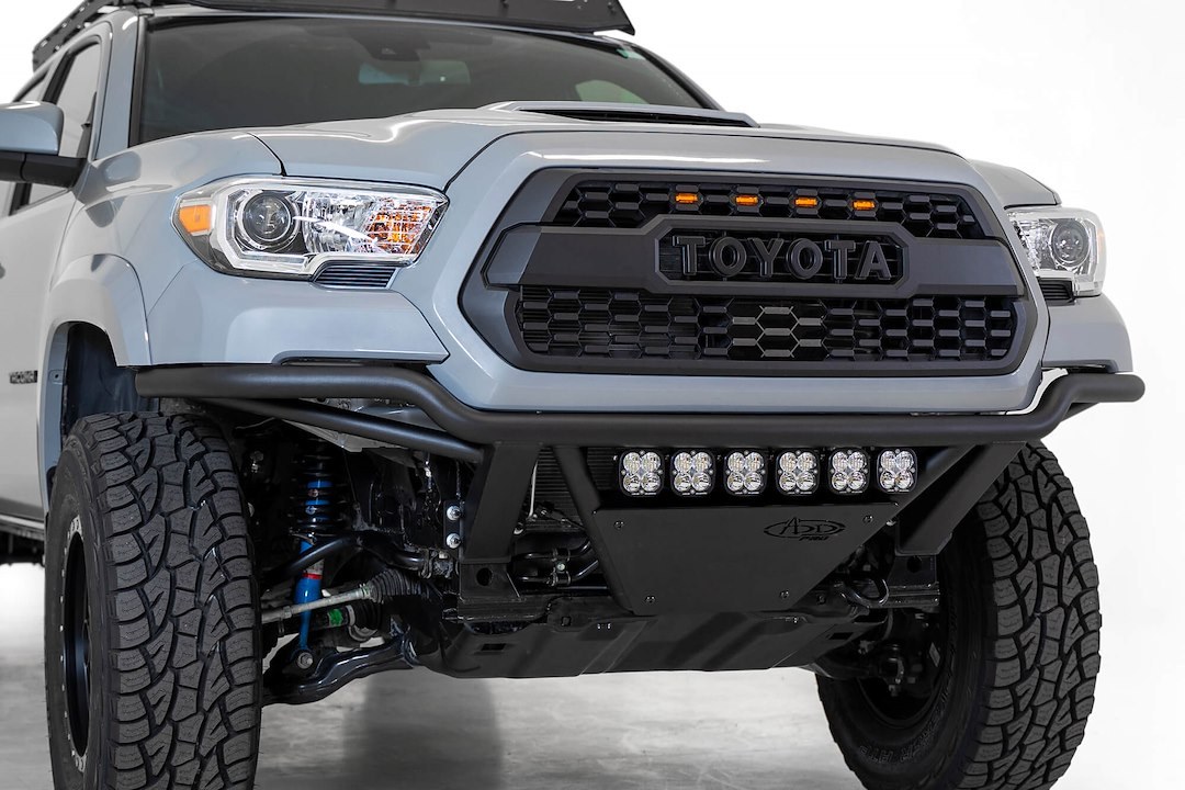 A.desert Des Bumper, Add Pro, One Piece Design, Direct-Fit, Mounting Hardware Included, Without Grille Guard, Without Winch Mount – F688102100103