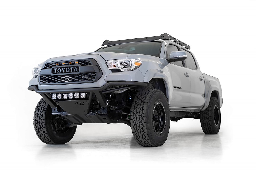 A.desert Des Bumper, Add Pro, One Piece Design, Direct-Fit, Mounting Hardware Included, Without Grille Guard, Without Winch Mount – F688102100103