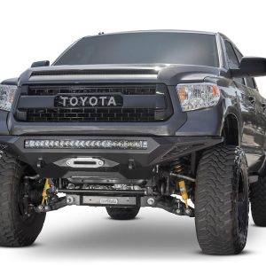 A.desert Des Bumper, Stealth Fighter, One Piece Design, Direct-Fit, Mounting Hardware Included, Without Grille Guard – F741422860103