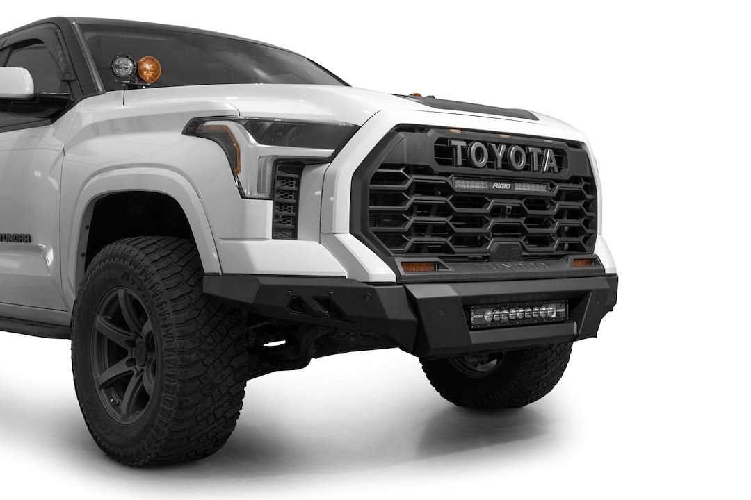 A.desert Des Bumper, Black Label, 3 Piece Design, Direct-Fit, Mounting Hardware Included, Without Bull Bar, Without Winch Mount – F760305080103
