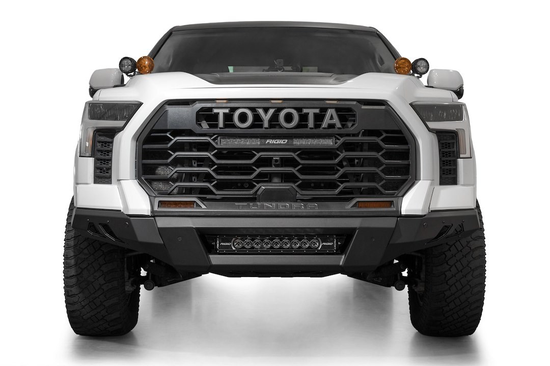 A.desert Des Bumper, Black Label, 3 Piece Design, Direct-Fit, Mounting Hardware Included, Without Bull Bar, Without Winch Mount – F760305080103