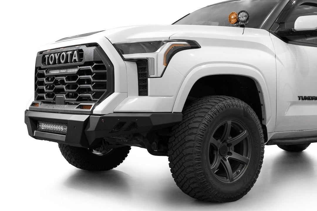 A.desert Des Bumper, Black Label, 3 Piece Design, Direct-Fit, Mounting Hardware Included, Without Bull Bar, Without Winch Mount – F760305080103
