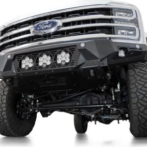 A.desert Des Bumper, Bomber, One Piece Design, Direct-Fit, Mounting Hardware Included, Without Grille Guard, Without Winch Mount – F810014100103