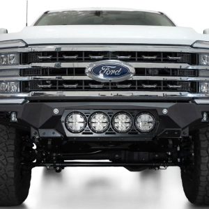 A.desert Des Bumper, Bomber, One Piece Design, Direct-Fit, Mounting Hardware Included, Without Grille Guard, Without Winch Mount – F810014110103