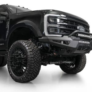 A.desert Des Bumper, Honeybadger, One Piece Design, Direct-Fit, Mounting Hardware Included, With Short Bull Bar, Without Winch Mount – F810221770103