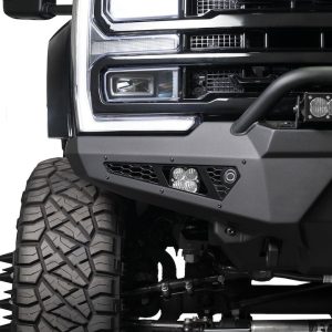 A.desert Des Bumper, Honeybadger, One Piece Design, Direct-Fit, Mounting Hardware Included, With Short Bull Bar, Without Winch Mount – F810221770103