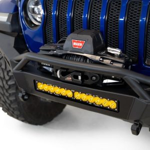 A.desert Des Bumper, Stealth Fighter, One Piece Design, Direct-Fit, Mounting Hardware Included, With Bull Bar, With Winch Mount – F960292110103
