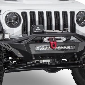 A.desert Des Bumper, Stealth Fighter, Modular Design, Direct-Fit, Mounting Hardware Included, With Bull Bar, With Winch Mount – F961232080103