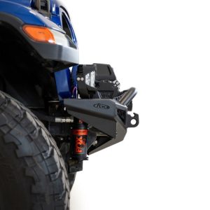 A.desert Des Bumper, Rock Fighter, One Piece Design, Direct-Fit, Mounting Hardware Included, With Bull Bar, With Winch Mount – F964900010103