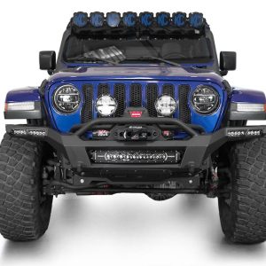 A.desert Des Bumper, Phantom, One Piece Design, Direct-Fit, Bolt-On, Low Profile/ Knife’s Edge Design, Mounting Hardware Included – F980335070103