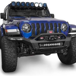 A.desert Des Bumper, Phantom, One Piece Design, Direct-Fit, Bolt-On, Low Profile/ Knife’s Edge Design, Mounting Hardware Included – F980335070103