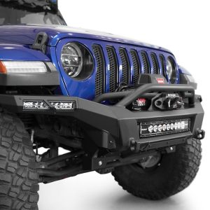 A.desert Des Bumper, Phantom, One Piece Design, Direct-Fit, Bolt-On, Low Profile/ Knife’s Edge Design, Mounting Hardware Included – F980335070103