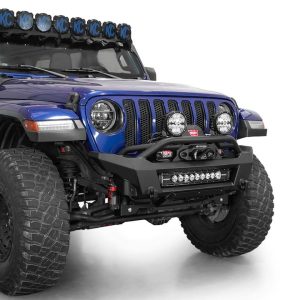 A.desert Des Bumper, Phantom, One Piece Design, Direct-Fit, Bolt-On, High Clearance/ Stubby Width Design, Mounting Hardware Included – F980393070103