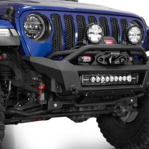 A.desert Des Bumper, Phantom, One Piece Design, Direct-Fit, Bolt-On, High Clearance/ Stubby Width Design, Mounting Hardware Included – F980393070103