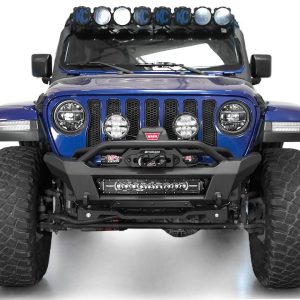 A.desert Des Bumper, Phantom, One Piece Design, Direct-Fit, Bolt-On, High Clearance/ Stubby Width Design, Mounting Hardware Included – F980393070103