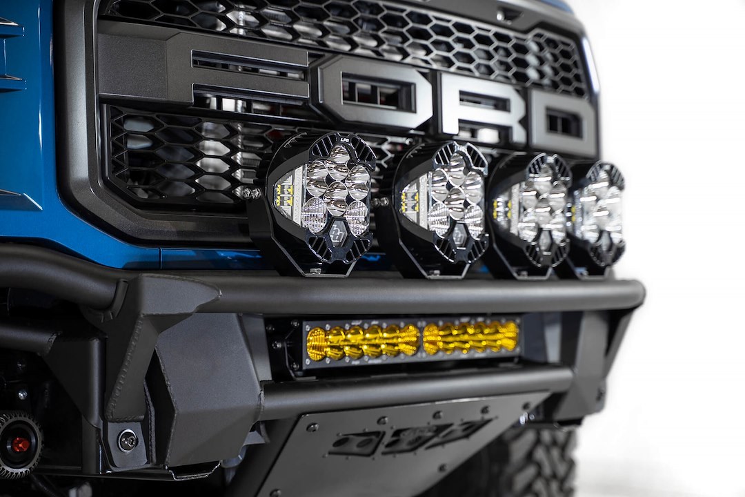 A.desert Des Light Bar Mounting Kit, Add Pro, Bumper Mount, Use with Add Pro Series Bumpers, Mounts Four 6 Inch Round Lights – L1157021701NA