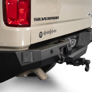 A.desert Des Bumper, Stealth Fighter, One Piece Design, Direct-Fit, Mounting Hardware Included, With Tow Hook Mounts – R120081090103
