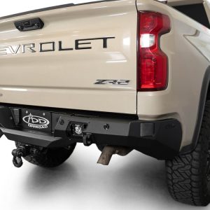 A.desert Des Bumper, Stealth Fighter, One Piece Design, Direct-Fit, Mounting Hardware Included, With Tow Hook Mounts – R120081090103