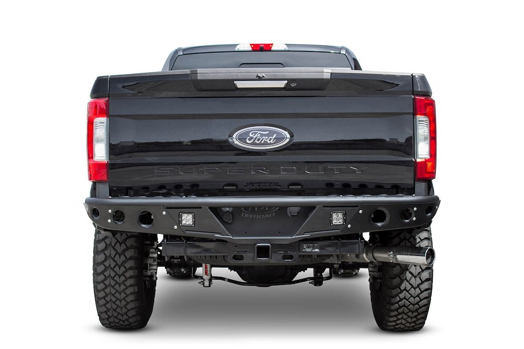 A.desert Des Bumper, Stealth, One Piece Design, Direct-Fit, Mounting Hardware Included, Without Tow Hooks – R163281280103