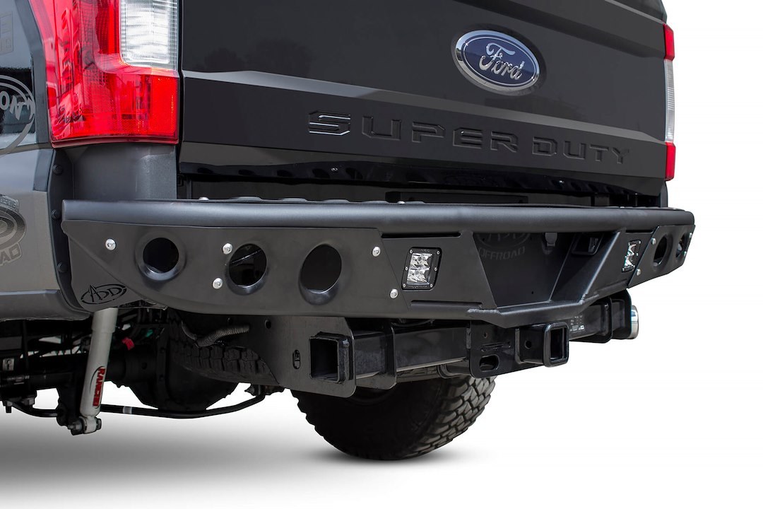 A.desert Des Bumper, Stealth, One Piece Design, Direct-Fit, Mounting Hardware Included, Without Tow Hooks – R163281280103