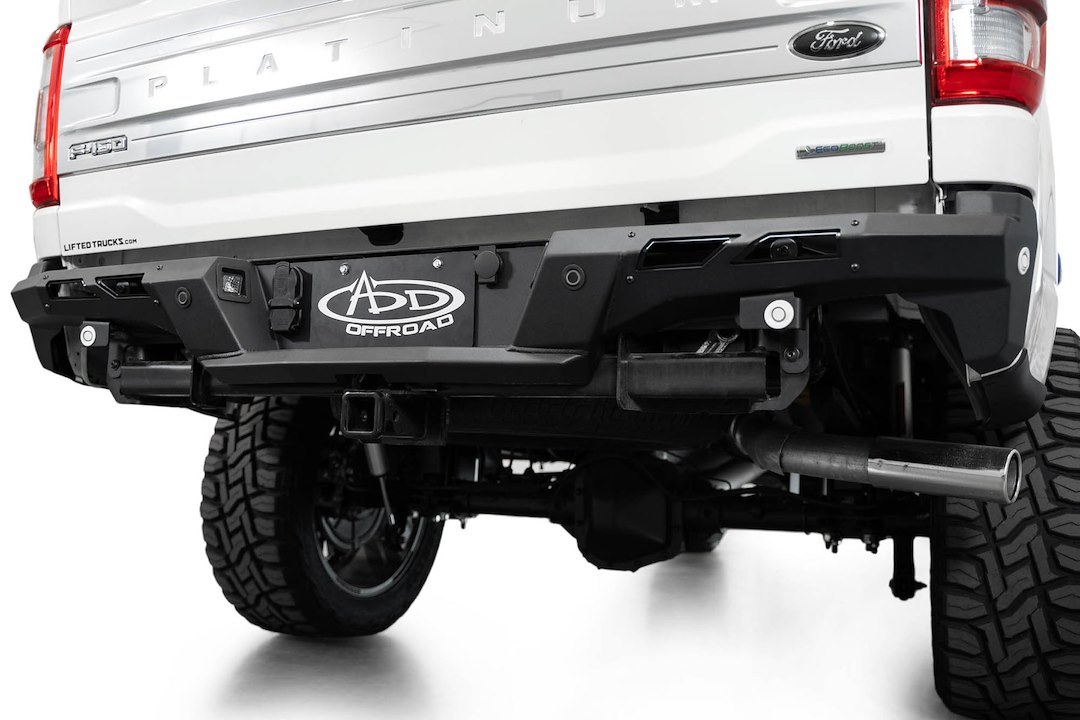 A.desert Des Bumper, Black Label, One Piece Design, Direct-Fit, Mounting Hardware Included – R190020NA0103