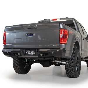 A.desert Des Bumper, Stealth Fighter, One Piece Design, Direct-Fit, Mounting Hardware Included, With Tow Hook Mounts – R1901231280103