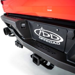 A.desert Des Bumper, Stealth Fighter, One Piece Design, Direct-Fit, Mounting Hardware Included, With D-Ring Mounts – R210081090103