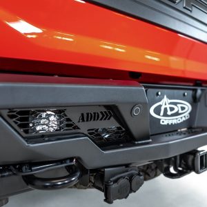 A.desert Des Bumper, Stealth Fighter, One Piece Design, Direct-Fit, Mounting Hardware Included, With D-Ring Mounts – R210081090103