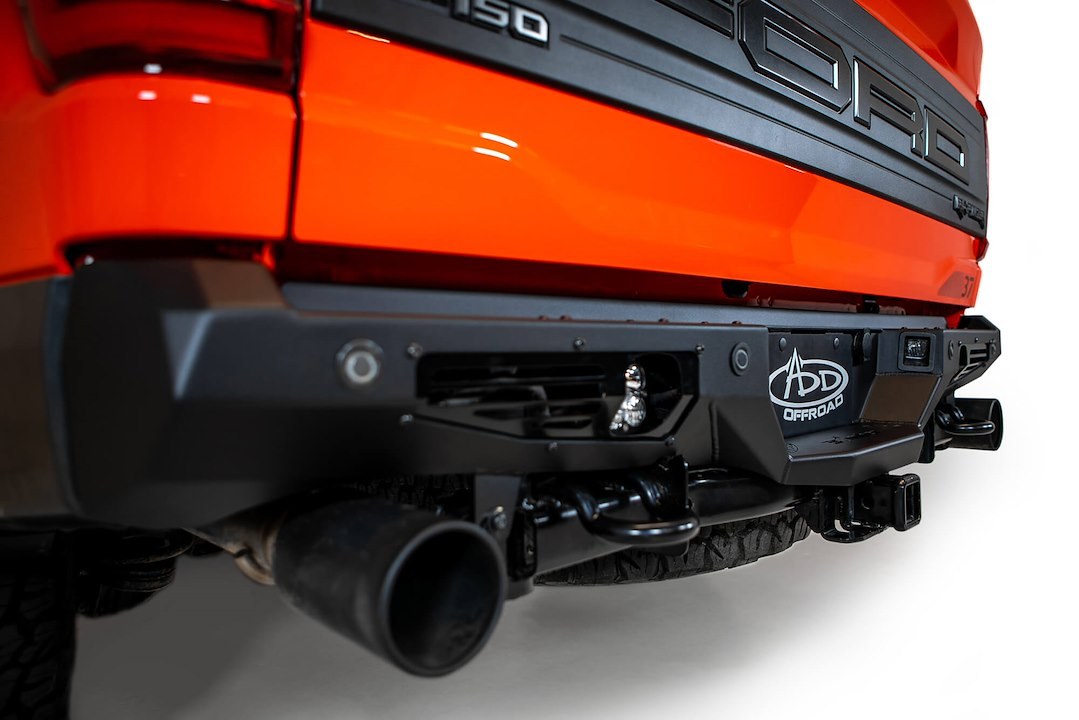 A.desert Des Bumper, Bomber, One Piece Design, Direct-Fit, Mounting Hardware Included, With Two 2 Pod Light Mounts – R210141370103