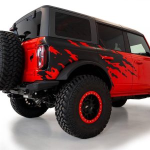 A.desert Des Bumper, Stealth Fighter, One Piece Design, Direct-Fit, Bolt-On, Mounting Hardware Included, With D-Ring Mounts – R230081370103