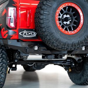 A.desert Des Bumper, Bomber, One Piece Design, Direct-Fit, Mounting Hardware Included, With Two 2 Pod Light Mounts – R230141090103