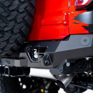A.desert Des Bumper, Bomber, One Piece Design, Direct-Fit, Mounting Hardware Included, With Two 2 Pod Light Mounts – R230141090103