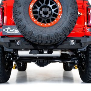 A.desert Des Bumper, Bomber, One Piece Design, Direct-Fit, Mounting Hardware Included, With Two 2 Pod Light Mounts – R230141090103