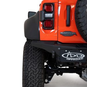 A.desert Des Bumper, Rock Fighter, One Piece Design, Direct-Fit, Bolt-On, Mounting Hardware Included – R26012NA0103