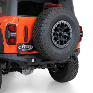 A.desert Des Bumper, Bomber, One Piece Design, Direct-Fit, Mounting Hardware Included, With Two 2 Pod Light Mounts – R260141090103
