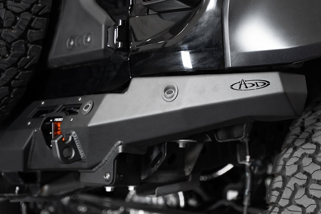 A.desert Des Bumper, Phantom, One Piece Design, Direct-Fit, Low Profile/ Knife’s Edge Design, Mounting Hardware Included – R260191090103