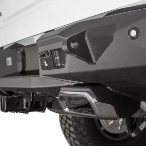 A.desert Des Bumper, Stealth Fighter, One Piece Design, Direct-Fit, Mounting Hardware Included, Works with Exhaust Tips – R441051280103