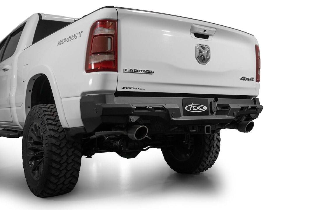 A.desert Des Bumper, Black Label, One Piece Design, Direct-Fit, Mounting Hardware Included – R55020NA0103