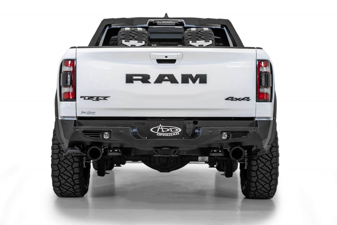 A.desert Des Bumper, Bomber, One Piece Design, Direct-Fit, Mounting Hardware Included, With Two 2 Pod Light Mounts – R620011370103