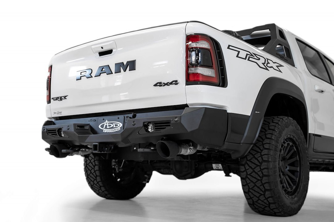 A.desert Des Bumper, Bomber, One Piece Design, Direct-Fit, Mounting Hardware Included, With Two 2 Pod Light Mounts – R620011370103